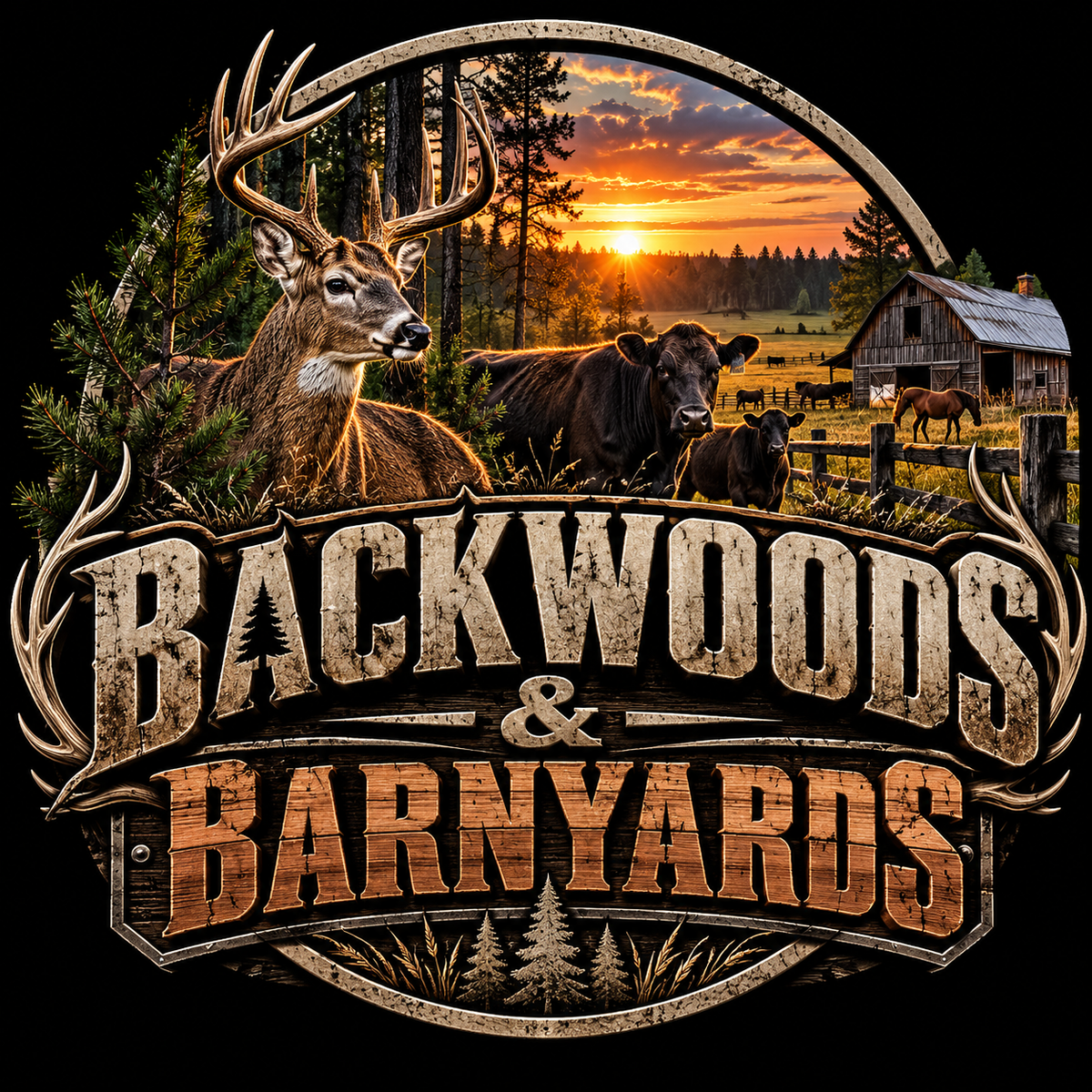BACKWOODS AND BARNYARDS